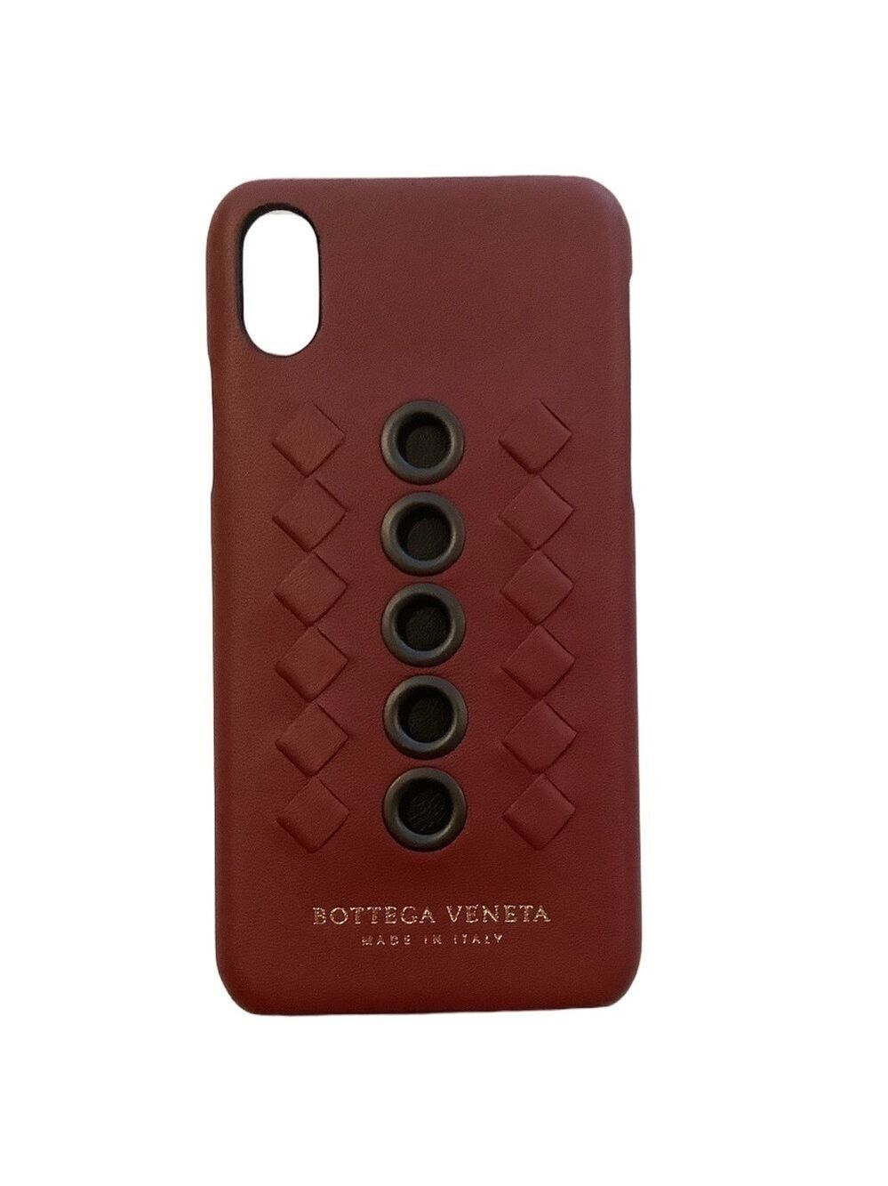 Bottega Veneta Grommet Leather iPhone  Case New With Box